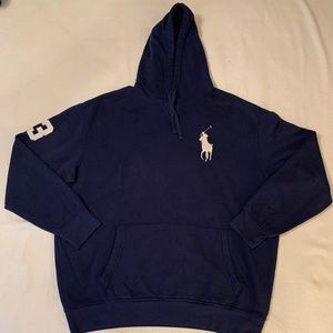 Polo Ralph Lauren Big Pony Hoodie Sweatshirt 2XLT!